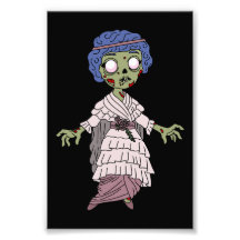 1910 Zombie Gibson Girl