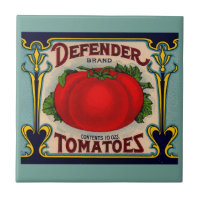 1910s Verteidigermarken-Tomateaufkleber