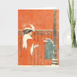 1911 Coles Phillips Feiertagskarte