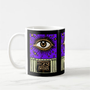 1911 Internationale Hygienekonferenz Dresden Kaffeetasse