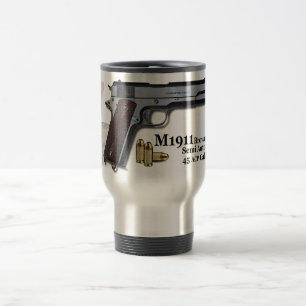 1911 Pistole 2 brünierend M1911 halb automatische Reisebecher
