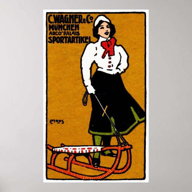 1911 Sportartikel-Poster Poster (Vorne)