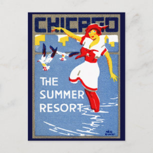 1912 Chicago, Das Sommerresort Postkarte