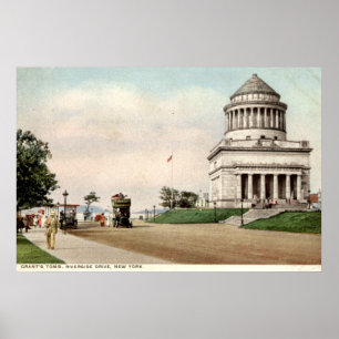 1912 Grants Grab, Flussufer-Antrieb, New York City Poster