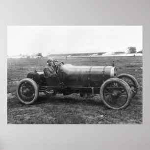 1913 Rennwagen Poster