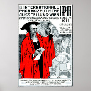 1913 Vienna Pharmacy Poster
