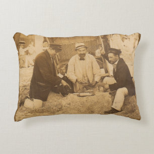 1914 Spaß am Strand in Deutschland RPPC Dekokissen