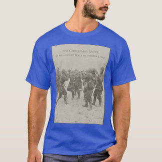 1914 Weihnachtsfrieden retro T-Shirt