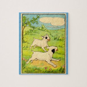 1914 zwei laufende Hunde