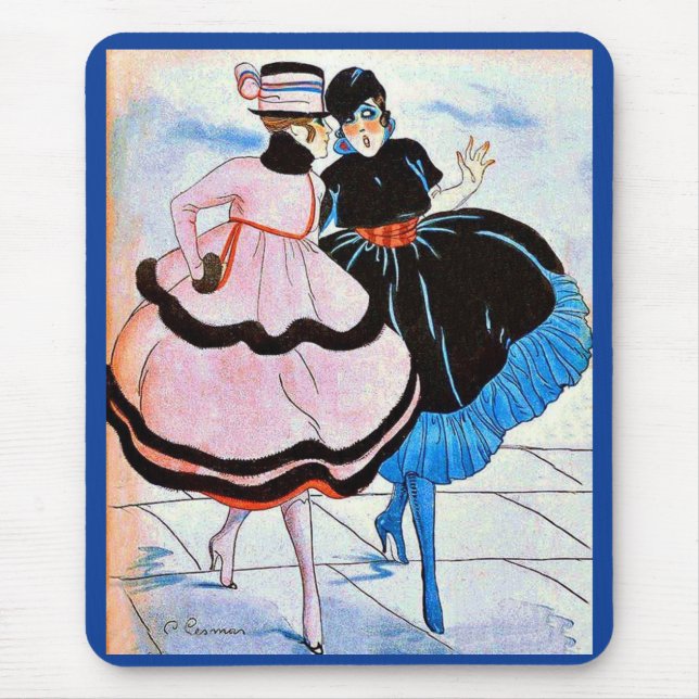 1915 Annie und Susie Mousepad (Vorne)