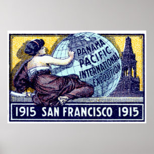 1915 Ausstellung in San Francisco Poster