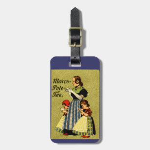 1915 genießt Marco Polo Tea Gepäckanhänger