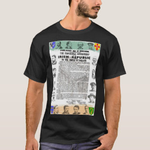 🍀 1916 Erklärung Irlands 🇮 🇪 T-Shirt