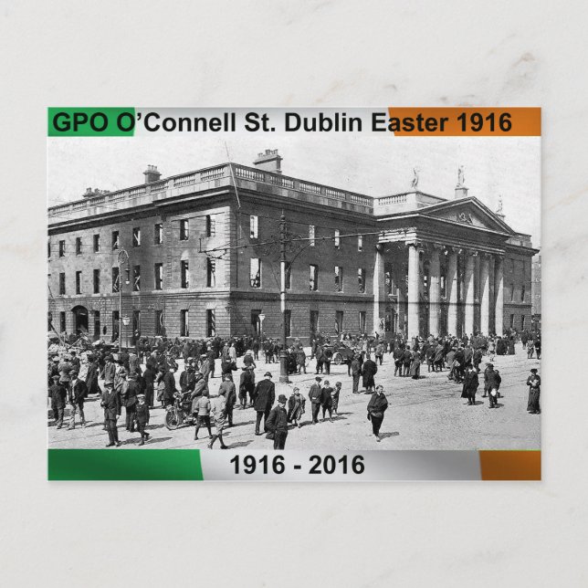 1916 irisches Bild für Postkarte (Vorderseite)