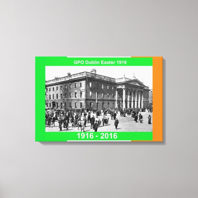 1916 irisches Bild für verpackte Leinwand (Vorderseite)