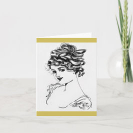 1917 Cartes de Notes Art Nouveau !