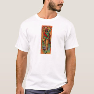 1919 Abbildung des systemeigenen Amerikanischen Ur T-Shirt