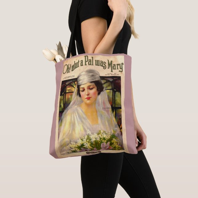 1919 Oh! Was für ein Pal war Mary-Liedsheet Tasche (Von Nahem)