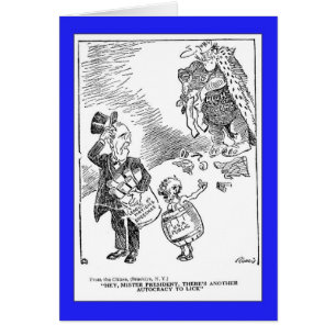 1919 Politischer Cartoon