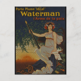 1919-Porte Plume Ideal Postkarte