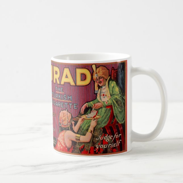 1919 Zigaretten und Muraden Kaffeetasse (Rechts)