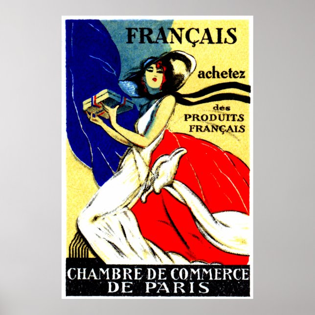 1920 Achat de produits français Poster (Devant)