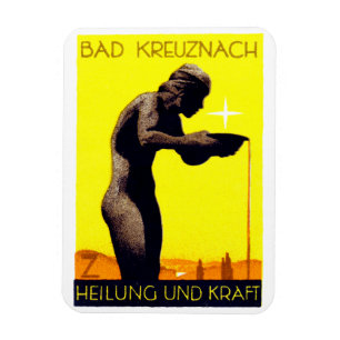 1920 Bad Kreuznach Deutschland Magnet