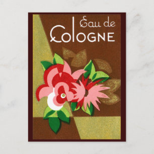 1920 Eau de Cologne Parfüm Postkarte