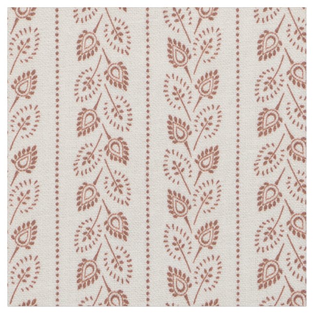 1920 Leaf Stripe Stoff (Nahaufnahme)