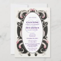 1920 Luxe Art Deco Gatsby Fashion Monogram Wedding