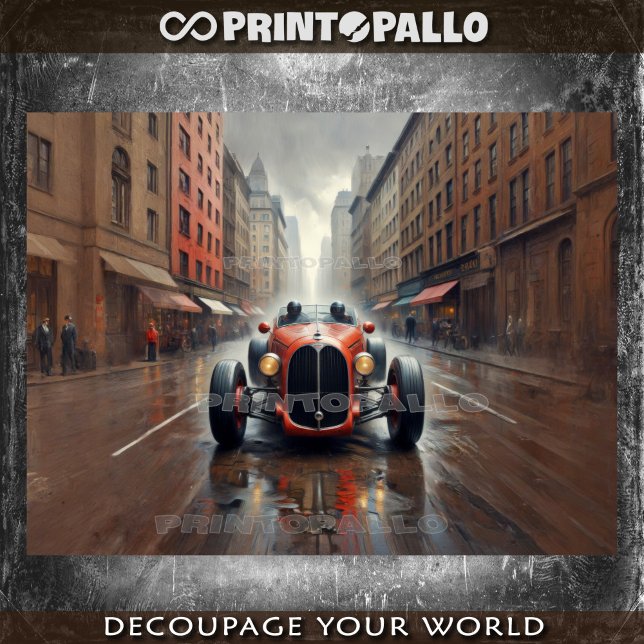 1920 Rennwagen mit zwei Sitzen in New York Seidenpapier (Von Creator hochgeladen)