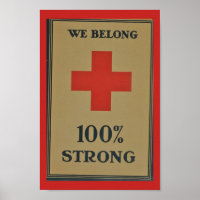 1920 Rotes Kreuz des Ersten Weltkriegs"Wir gehören