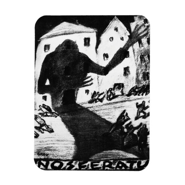 1920’s Nosferatu Poster Magnet (Vertikal)
