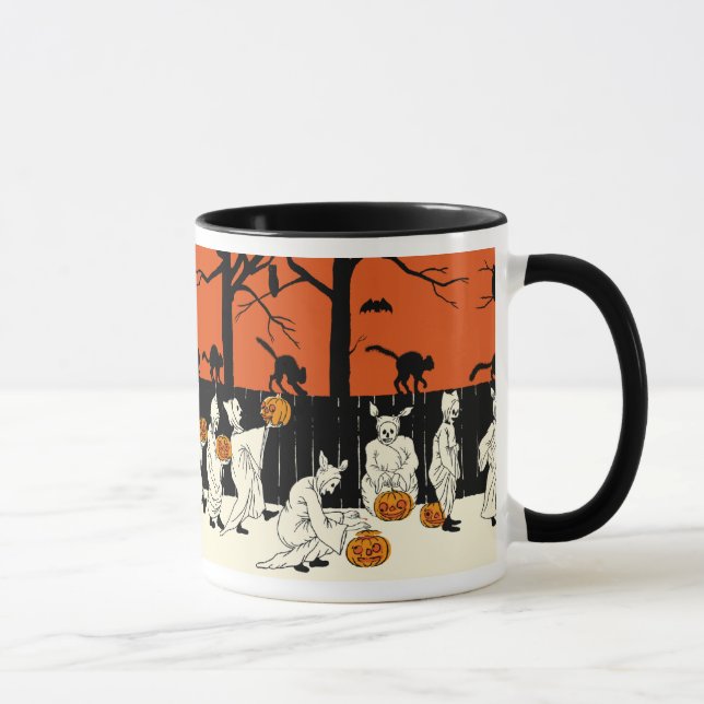 1920 Spooks auf Parade-Tasse Tasse (Rechts)