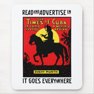 1920 The Times of Cuba Mousepad