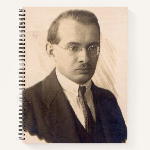 1920er Mr. Wissenschaftler Notizbuch
