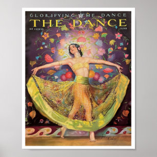 1920ER TANZ MAGAZIN COVER POSTER