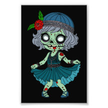 1920er Zombie Flapper Girl