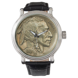1921 Inder-Hauptnickel-Uhr Armbanduhr