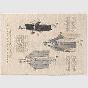 1921 NYC Fashion Design Artikel Seidenpapier
