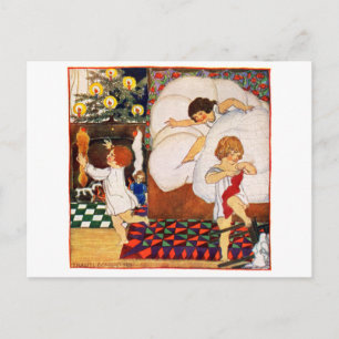 1921 Weihnachtsvormittag Feiertagspostkarte