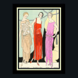1922 "Art Gout Beaute" Art Deco Poster<br><div class="desc">1922 Art-Déco-Modedrucke aus französischer "Art Gout Beaute" 18x24 hier gezeigt - erhältlich in verschiedenen Größen, sowie Leinwand</div>