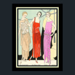 1922 "Art Gout Beaute" Art Deco Poster<br><div class="desc">1922 Art-Déco-Modedrucke aus französischer "Art Gout Beaute" 18x24 hier gezeigt - erhältlich in verschiedenen Größen,  sowie Leinwand</div>