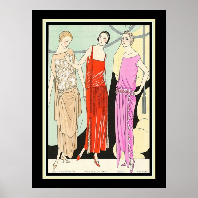 1922 "Art Gout Beaute" Art Deco Poster (Vorne)