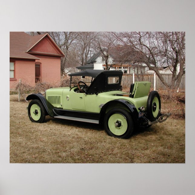 1922 Wills Sainte Claire A68 Rumble Seat Roadster Poster (Vorne)