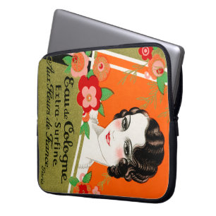 1925 Blume Paris Frankreich Parfüm Laptopschutzhülle