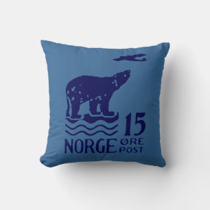 1925 Norwegischer Eisbär Kissen
