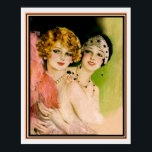 1925 Pictorial Review Art Deco Print - Earl Christ Poster<br><div class="desc">Art Deco Print von Earl Christy aus der Januar 1925 Ausgabe des Pictorial Review Magazine 16 x 20</div>