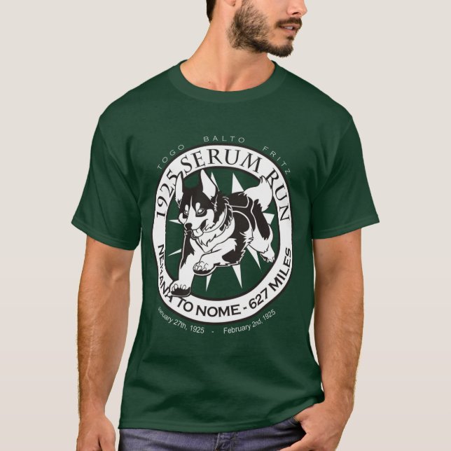 1925 Serum Run T-Shirt (Vorderseite)