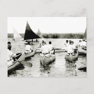 1925 Sommerlager für junge Männer Postkarte
